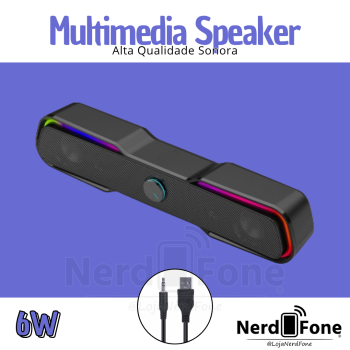 SOUNDBAR 6W LED RGB FK
