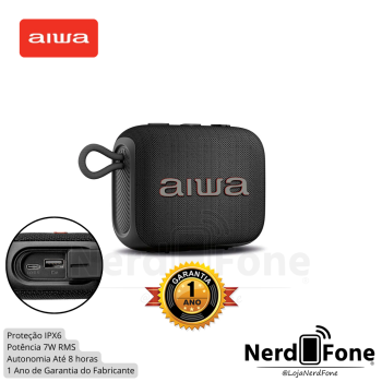 CAIXA BLUETOOTH 7W IPX6 AIWA