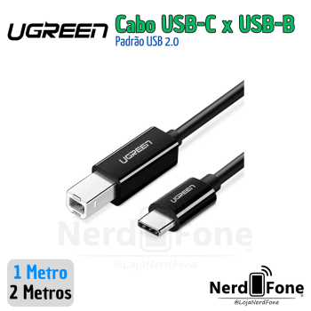 CABO USB-C x USB-B 2.0 UGREEN