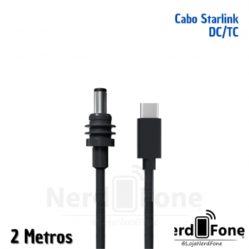 CABO DE FORCA P/ STARLINK DC-TC 2M
