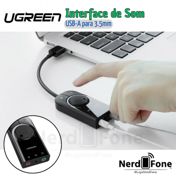 PLACA INTERFACE USB DE SOM UGREEN