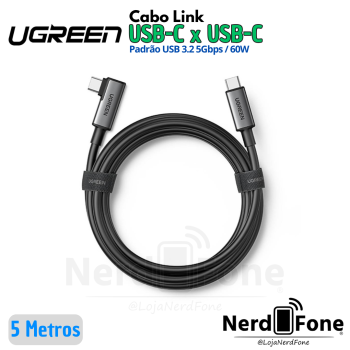 CABO LINK ANGULAR USB-C UGREEN