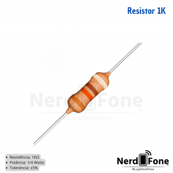RESISTOR CR25 1K 1/4W