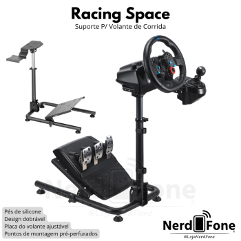 SUP P/ VOLANTE FK RACING SPACE COCKIPT