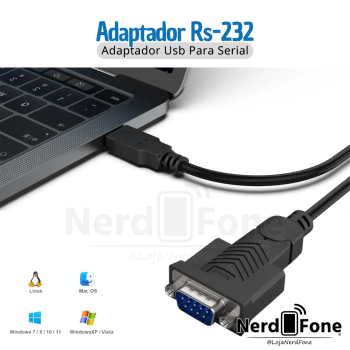 CABO USB-A x SERIAL RS232 DB9 BENFEI