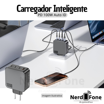 CARREGADOR MAX PD100W HR