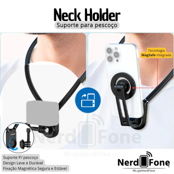 SUPORTE DE PESCOÇO C/ MAGSAFE