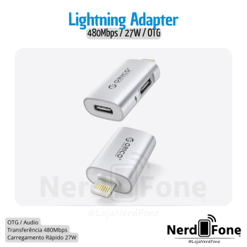 ADAPTADOR LIGHTNING OTG DUAL USB-C