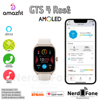 SMARTWATCH XIAOMI AMAZFIT GTS 4; ROSEBUD PINK