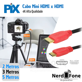 CABO MINI HDMI 2.0 4K x HDMI PIX