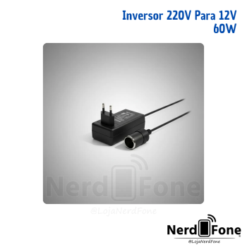 ADAPTADOR TRANSFORMADOR 220V para 12V; MÁX 12v 5A 60W