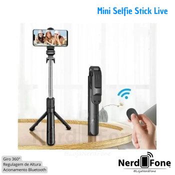 MINI SELFIE STICK LIVE / BASTAO XTRAD