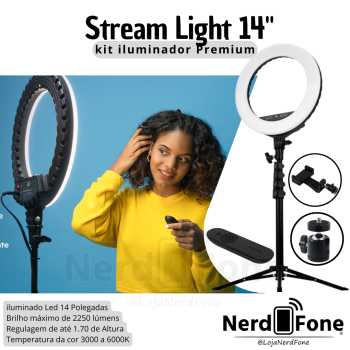 KIT RING LIGHT LED 14
