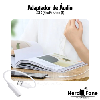 ADAPTADOR USB-C x J2/P2 3.5mm