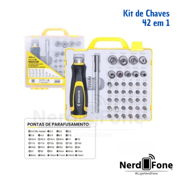 KIT DE CHAVES 42 EM 1
