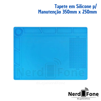 TAPETE MANTA ANTIESTATICA DE SILICONE 35X25CM