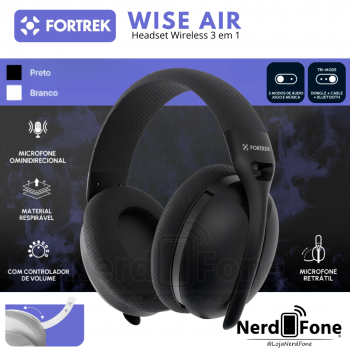 HEADSET WIRELESS FORTREK WISE AIR PT; TRIMODE