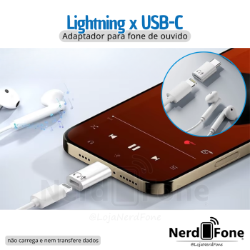 ADAPTADOR LIGHTNING x USB-C