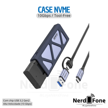 CASE USB-C 3.2 x SSD M.2 NVME BENFEI