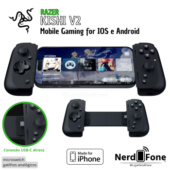 CONTROLE RAZER KISHI V2 ANDROID