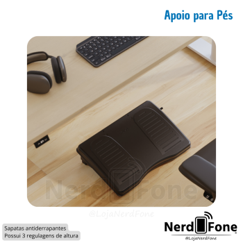 APOIO PARA PÉS ERGOLIGHT RELIZA