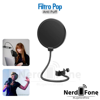 FILTRO POP NW P/ MICROFONE
