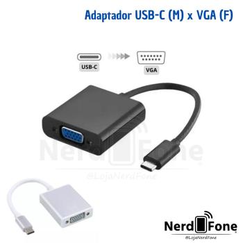 ADAPTADOR USB-C (M) x VGA (F) DEX