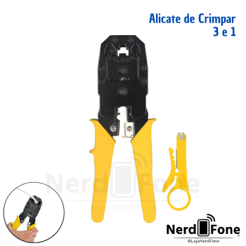 ALICATE DE CRIMPAR 3 EM 1
