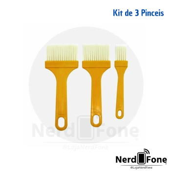 PINCEL PARA PINTURA 3PCS