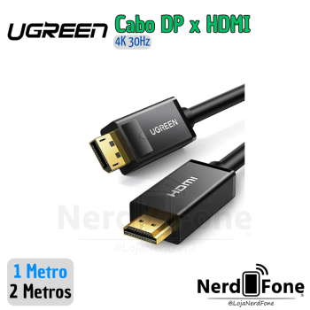 CABO DISPLAYPORT (DP) x HDMI UGREEN