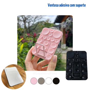 VENTOSA ADESIVA COM SUPORTE