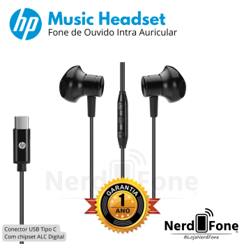 FONE DE OUVIDO USB-C HP BLK