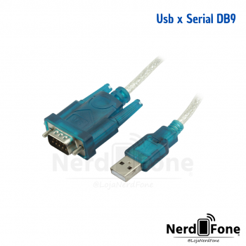 CABO CONVERSOR USB x SERIAL RS232 DB9
