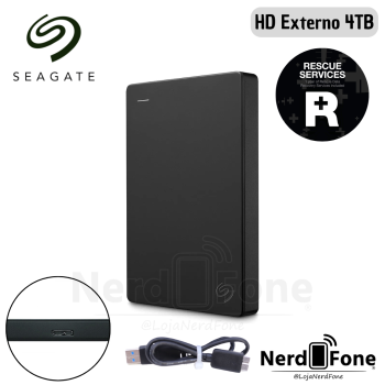 HD EXTERNO SEAGATE; PORTABLE DRIVE 4TB