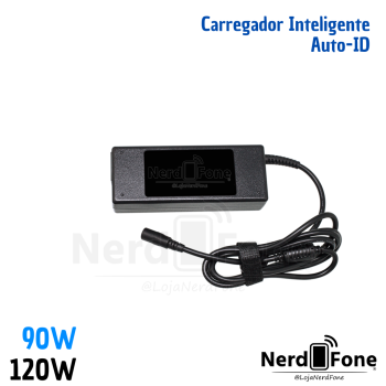 CARREGADOR INTELIGENTE P/ NOTEBOOK; AUTOMÁTICO AUTO-ID