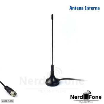 ANTENA INTERNA TV DIGITAL CABO 1.5M