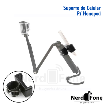 SUPORTE DE CELULAR P/ MONOPOD