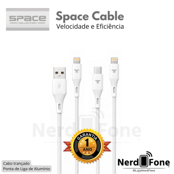 CABO SPACE TRIX 1M BRANCO;