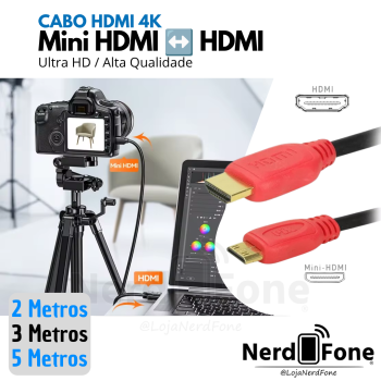 CABO MINI HDMI 2.0 4K x HDMI PIX