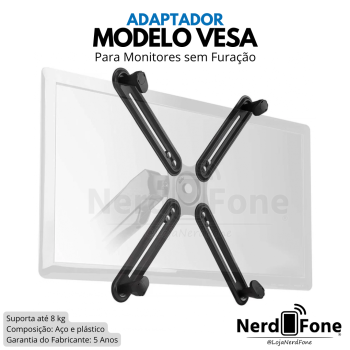 ADAPTADOR PARA MONITOR SEM FURACAO VESA