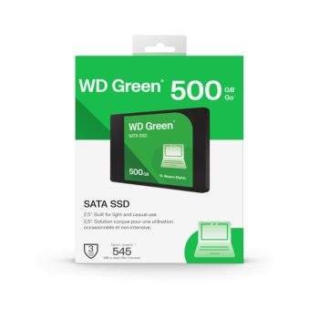 SSD WD GREEN SATA III 2.5“ / 500GB