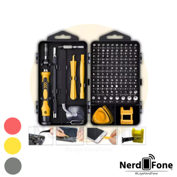 KIT CHAVE DE PRECISAO 115 PEÇAS