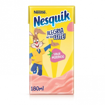 NESQUIK BEBIDA LÁCTEA MORANGO 180ML
