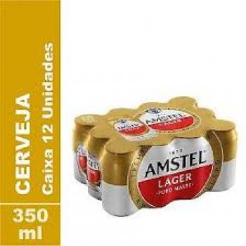 CAIXA CERVEJA AMSTEL LATA 350ML