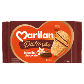 DISTRACAO BAUN C/ CHOCOLATE MARILAN 320g
