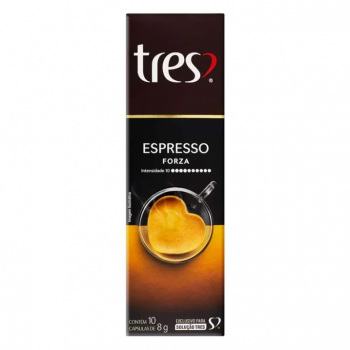 CAFÉ FORZA TRES CORAÇÕES 10 CAPS
