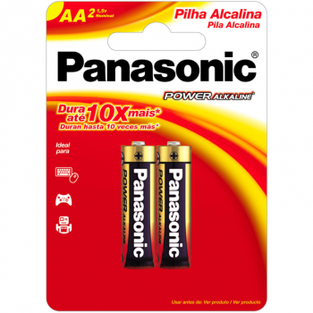 PILHA AA ALCALINA PANASONIC 2UN