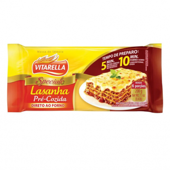 MACARRÃO LASANHA PRE-COZIDO DONA BENTA 200G