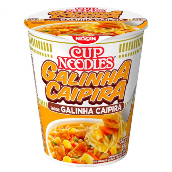 CUP NOODLE GALINHA CAIPIRA NISSIN 69G