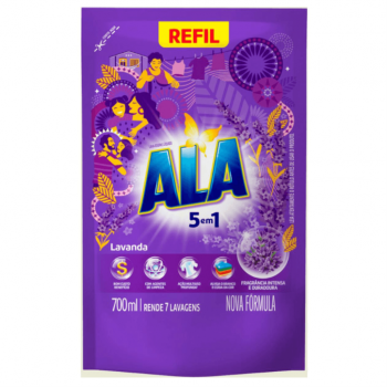 SABONETE LÍQUIDO ALA LAVANDA REFIL 700ML